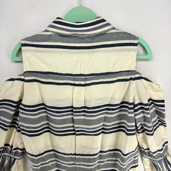 Splendid 100% Cotton Long Sleeve‎ Tshirt Blouse Ladies Size M - Picture 5 of 10